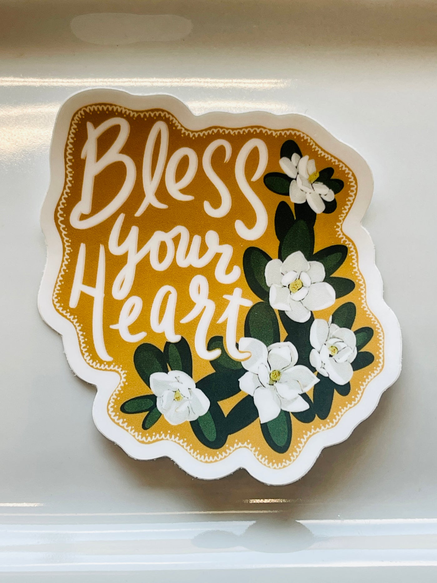 Bless Your Heart Floral Sticker-Big Moods-Shop Anchored Bliss Women's Boutique Clothing Store