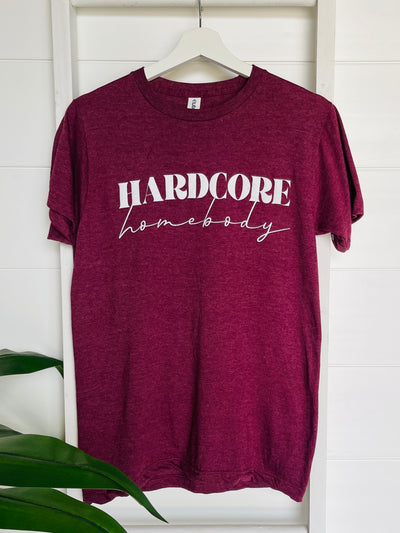Hardcore Homebody Graphic Tee-Harps & Oli-Shop Anchored Bliss Women's Boutique Clothing Store