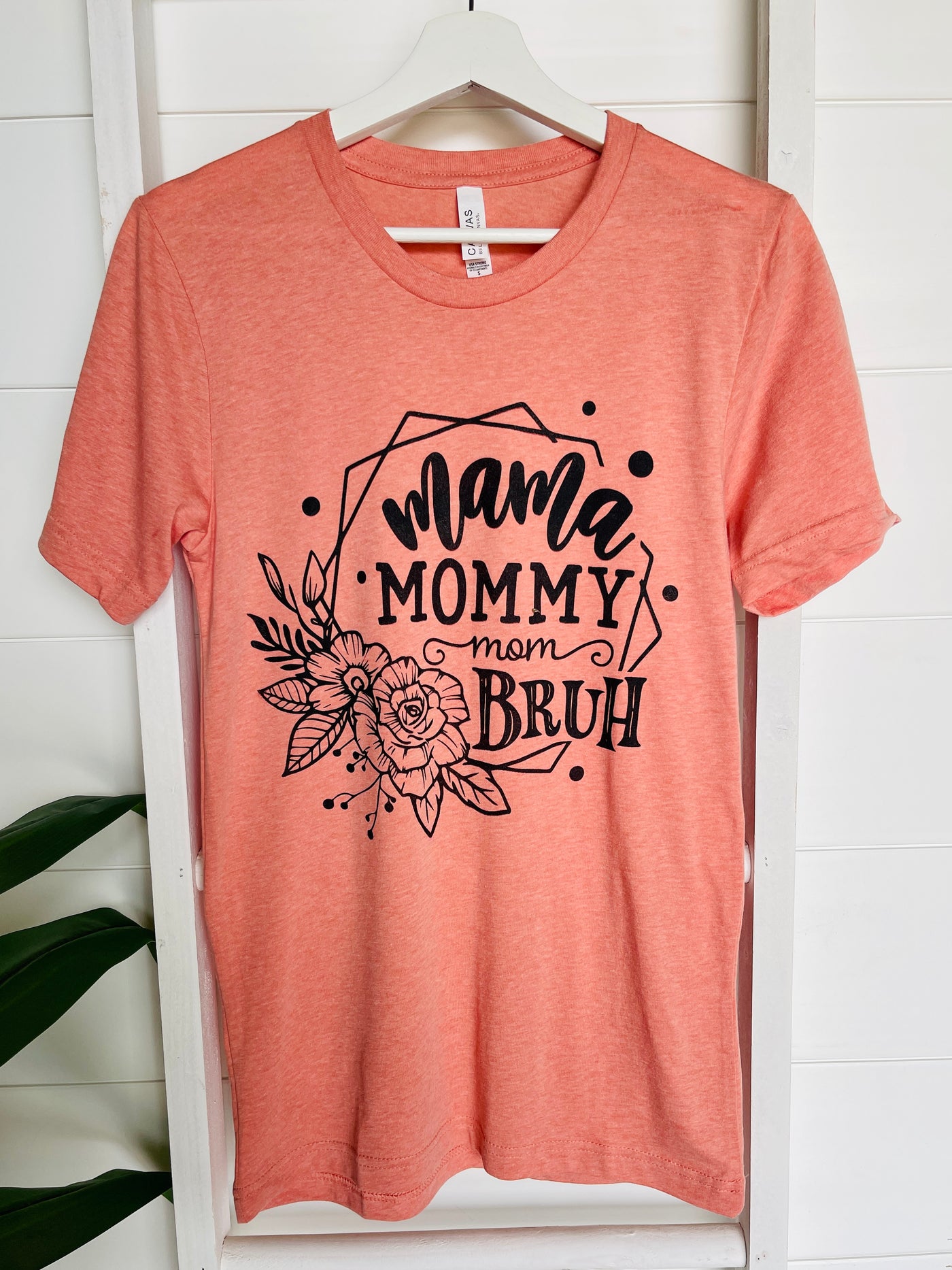 Floral Mama to Bruh Graphic Tee-Harps & Oli-Shop Anchored Bliss Women's Boutique Clothing Store