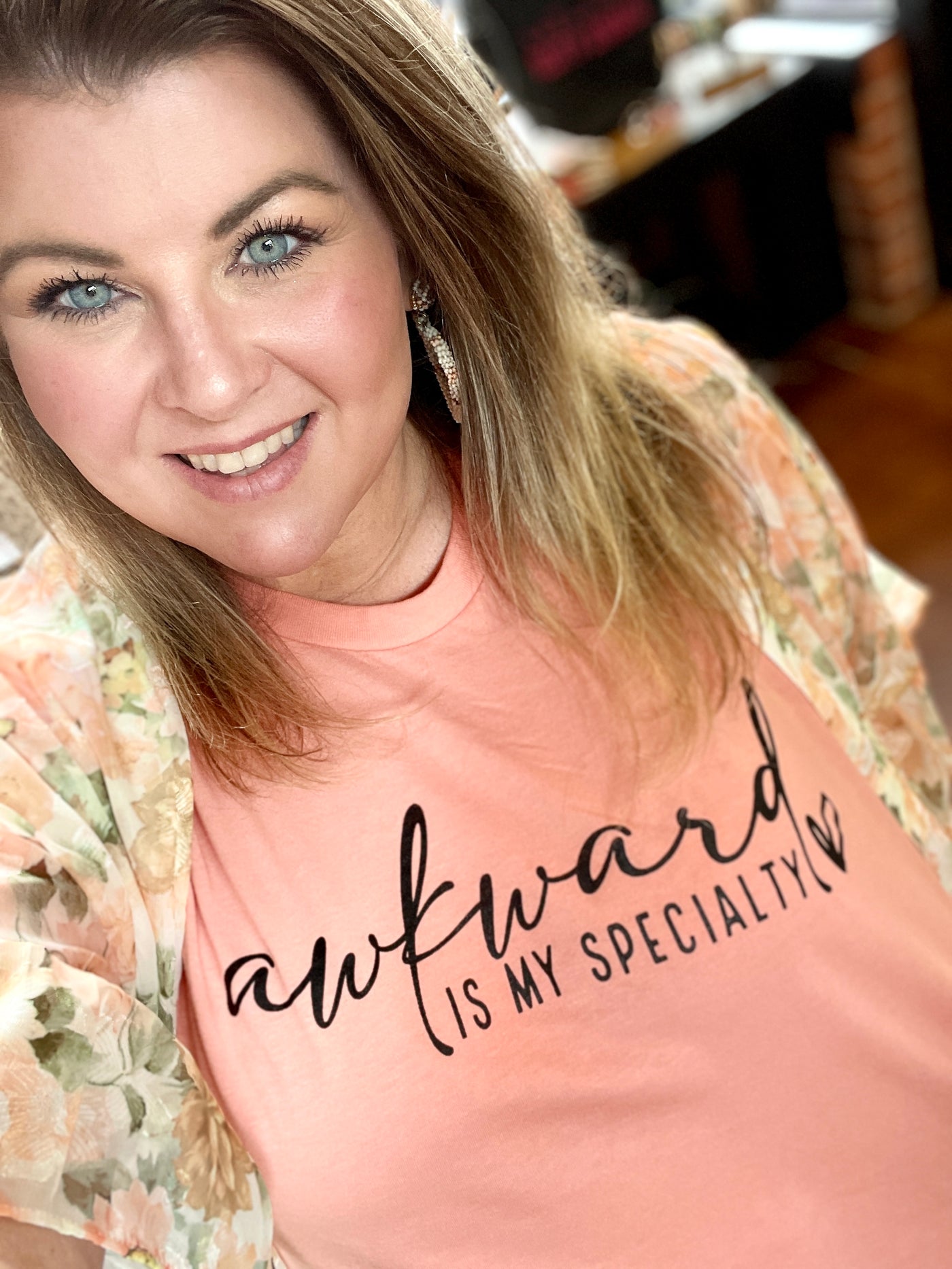 Awkward Is My Specialty Graphic Tee-Harps & Oli-Shop Anchored Bliss Women's Boutique Clothing Store