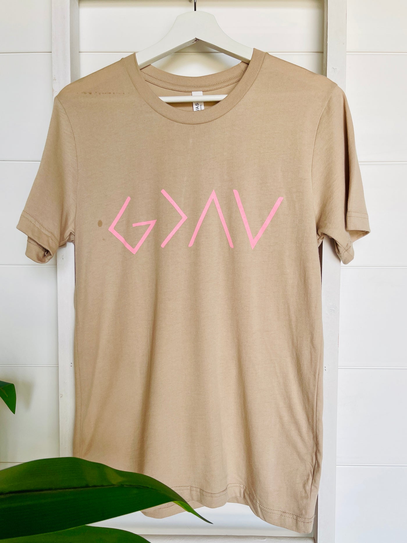 God is Greater Than the Highs and Lows Graphic Tee-Harps & Oli-Shop Anchored Bliss Women's Boutique Clothing Store