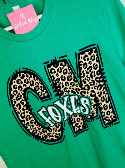Foxes Leopard CM Graphic Sweatshirt-Spirit To A Tee-Shop Anchored Bliss Women's Boutique Clothing Store