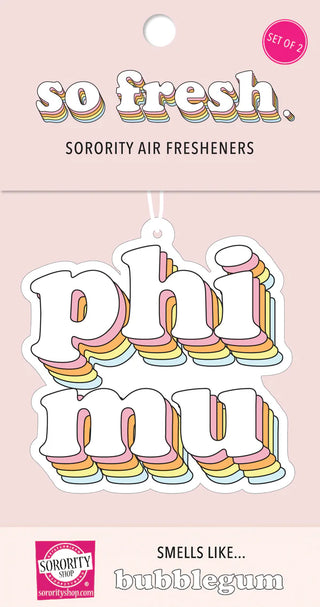 Sorority Retro Air Freshener-Sorority Shop-Shop Anchored Bliss Women's Boutique Clothing Store