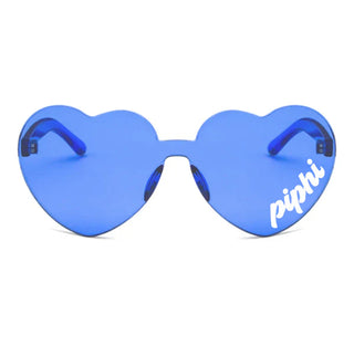 Sorority Heart Shaped Sunglasses-Sorority Shop-Shop Anchored Bliss Women's Boutique Clothing Store