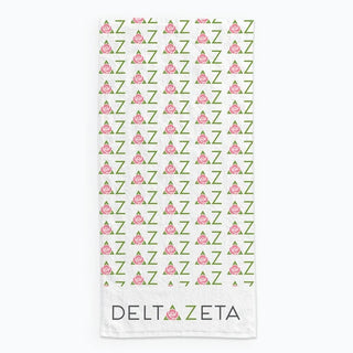 Delta Zeta Beach Towel-Sorority Shop-Shop Anchored Bliss Women's Boutique Clothing Store
