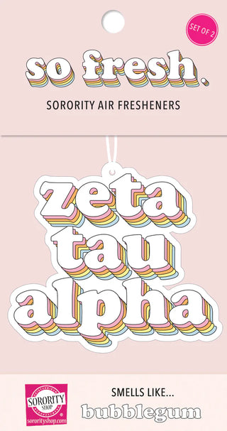 Sorority Retro Air Freshener-Sorority Shop-Shop Anchored Bliss Women's Boutique Clothing Store