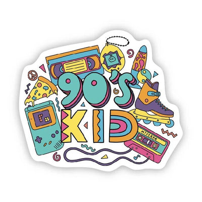 90s Kid Sticker-Big Moods-Shop Anchored Bliss Women's Boutique Clothing Store