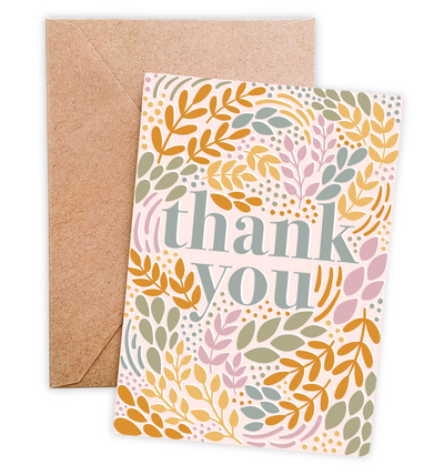 Thank You Greeting Card-Elyse Breanne Design-Shop Anchored Bliss Women's Boutique Clothing Store