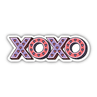 XOXO Valentine's Day Sticker-Big Moods-Shop Anchored Bliss Women's Boutique Clothing Store