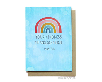 Kindness Means So Much Greeting Card-Tracy Zelenuk-Shop Anchored Bliss Women's Boutique Clothing Store