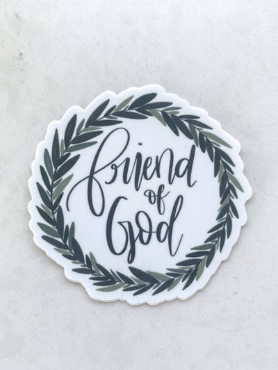 Friend Of God Sticker-The Shook Nook-Shop Anchored Bliss Women's Boutique Clothing Store