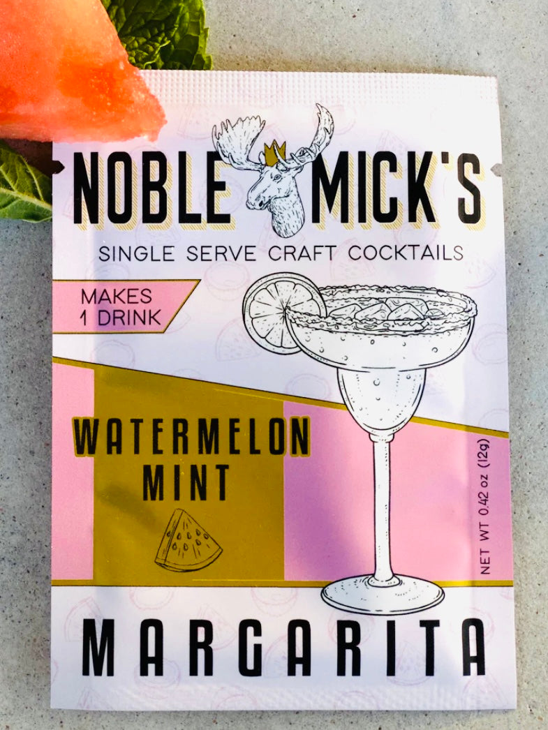 Watermelon Mint Maragarita Noble Mick's Single Serve Cocktail-Noble Mick's-Shop Anchored Bliss Women's Boutique Clothing Store