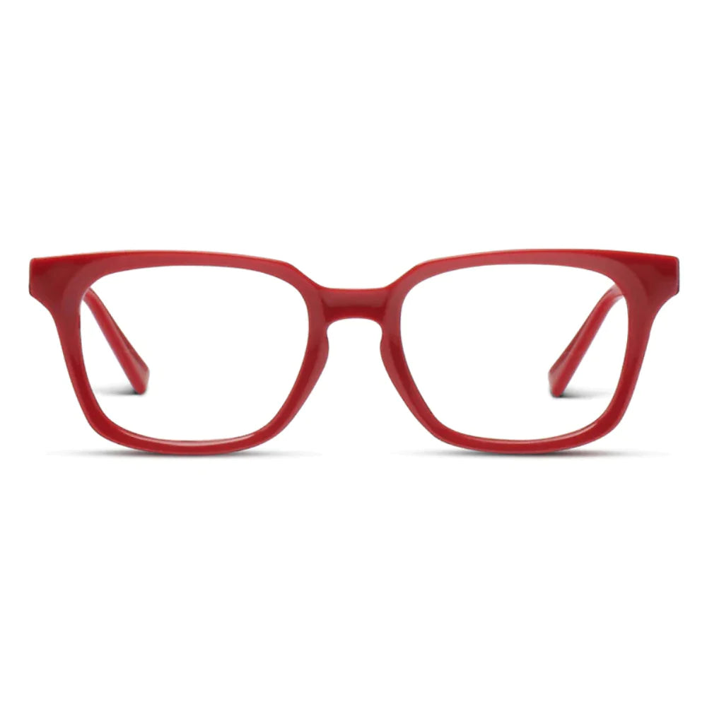 Peepers Red Bowie Focus Blue Light Readers-Peepers-Shop Anchored Bliss Women's Boutique Clothing Store