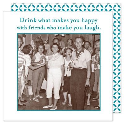 Drink Happy Cocktail Napkins-Tracy Zelenuk-Shop Anchored Bliss Women's Boutique Clothing Store