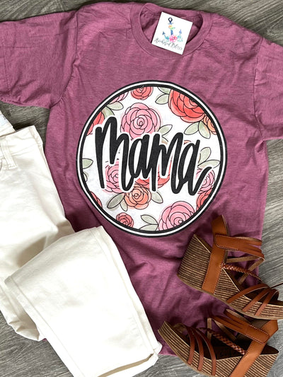 Mama Graphic Tee (Customizable)-Harps & Oli-Shop Anchored Bliss Women's Boutique Clothing Store