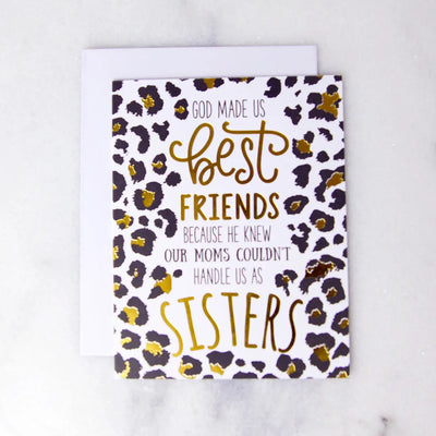 Us As Sisters Greeting Card-Tracy Zelenuk-Shop Anchored Bliss Women's Boutique Clothing Store