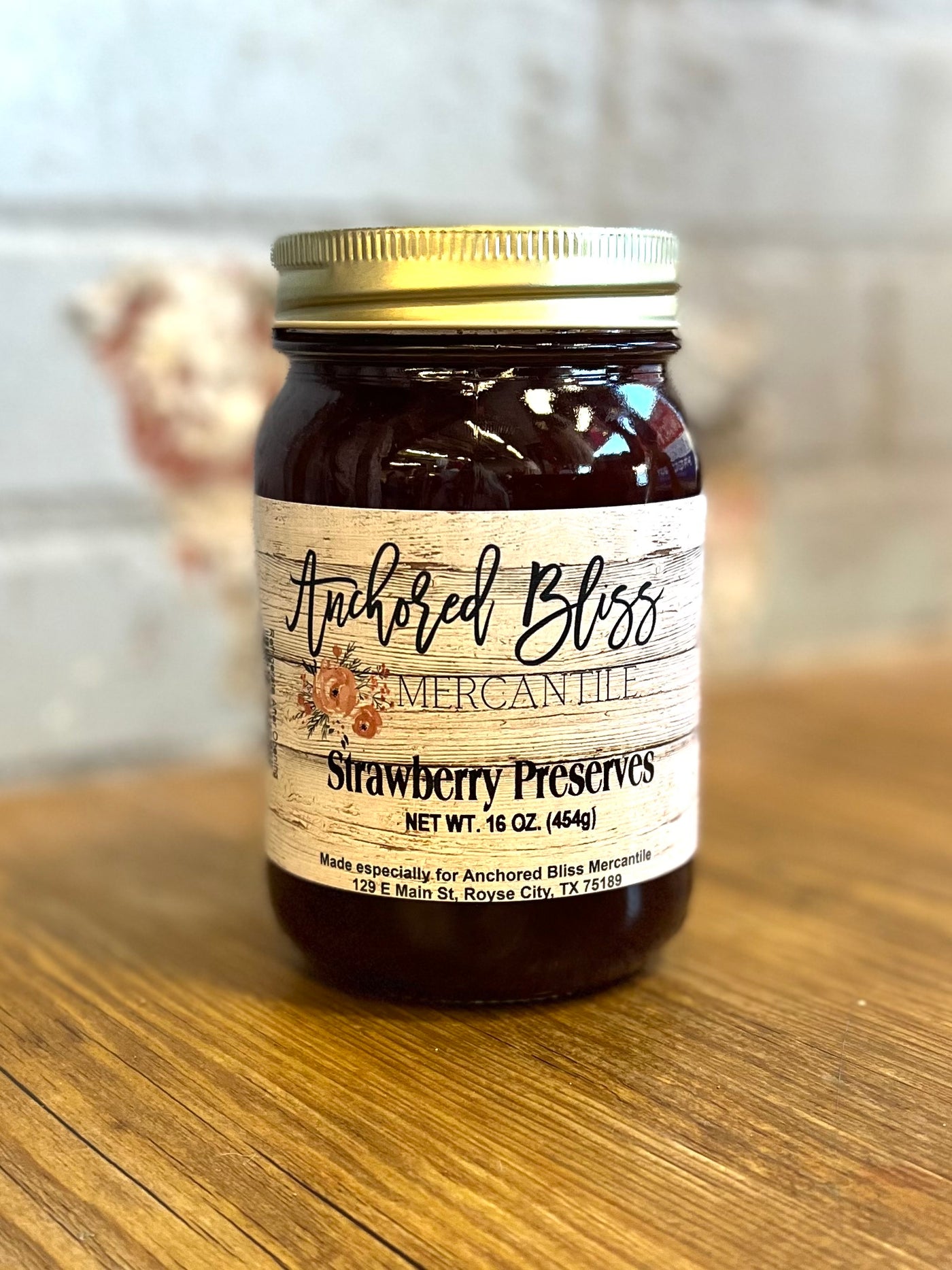 Anchored Bliss Mercantile Strawberry Preserves-Gourmet Gardens Specialty Foods-Shop Anchored Bliss Women's Boutique Clothing Store