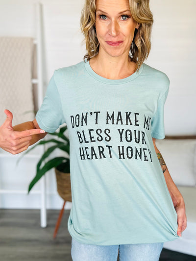 Bless Your Heart Graphic Tee-Harps & Oli-Shop Anchored Bliss Women's Boutique Clothing Store