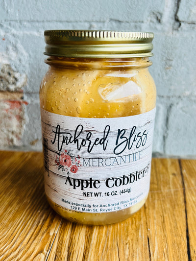Anchored Bliss Apple Cobbler in a Jar-Gourmet Gardens Specialty Foods-Shop Anchored Bliss Women's Boutique Clothing Store