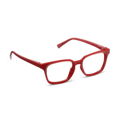 Peepers Red Bowie Focus Blue Light Readers-Peepers-Shop Anchored Bliss Women's Boutique Clothing Store