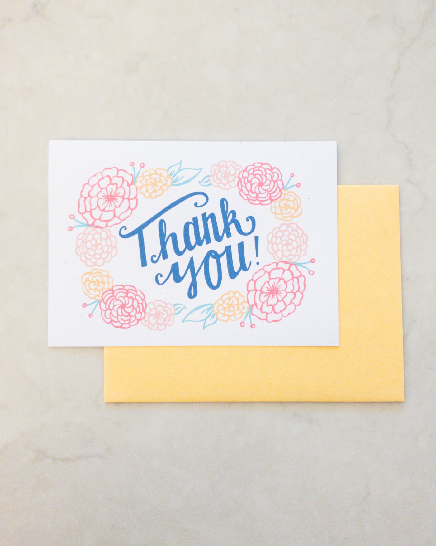 Thank You Card-Hennel Paper Co.-Shop Anchored Bliss Women's Boutique Clothing Store