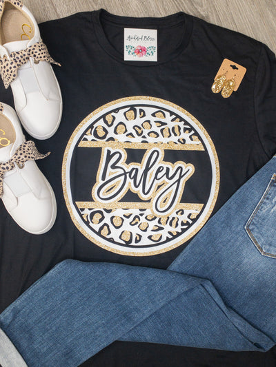 Baley Leopard Circle Graphic Tee-Harps & Oli-Shop Anchored Bliss Women's Boutique Clothing Store