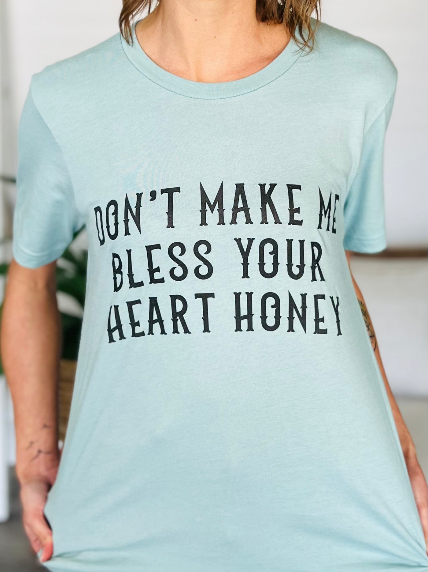 Bless Your Heart Graphic Tee-Harps & Oli-Shop Anchored Bliss Women's Boutique Clothing Store