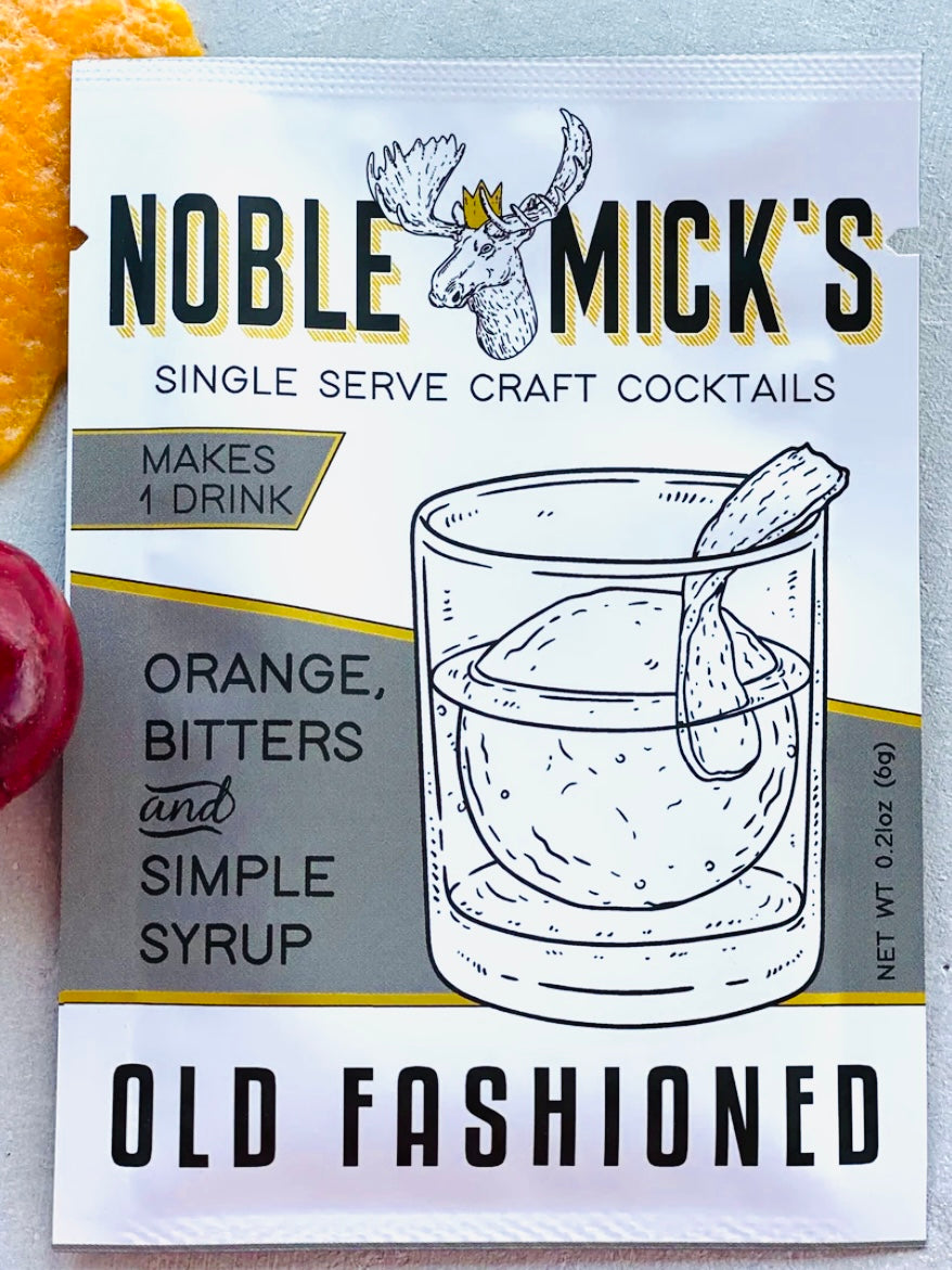 Old Fashioned Noble Mick's Single Serve Cocktail-Noble Mick's-Shop Anchored Bliss Women's Boutique Clothing Store