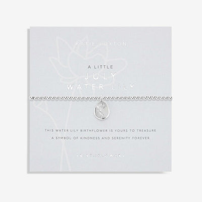 A Little July Water Lily Bracelet • Silver-Katie Loxton-Shop Anchored Bliss Women's Boutique Clothing Store